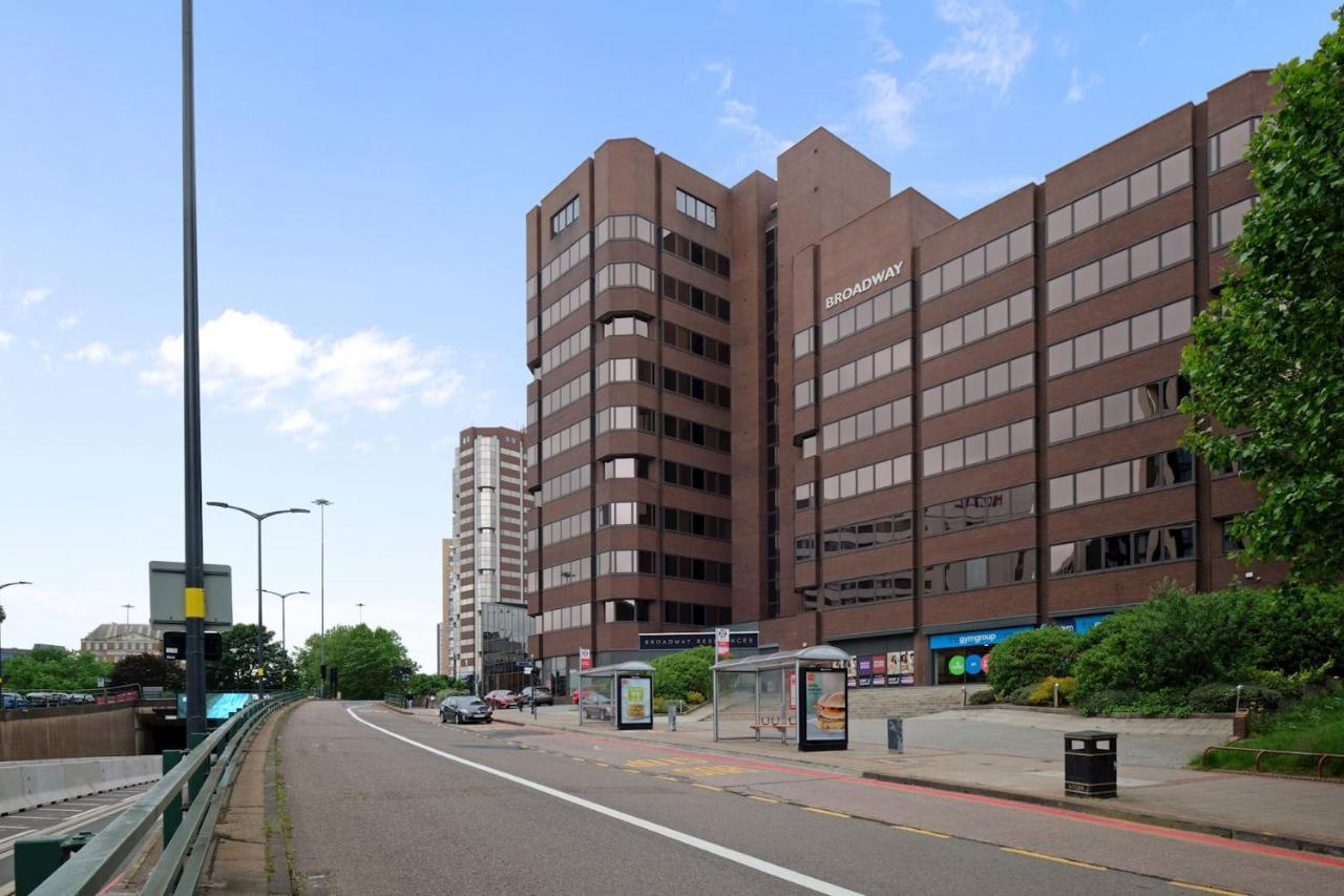 Seven Living Broadway Residences - Birmingham City Centre, Broad Street - Free Parking Buitenkant foto